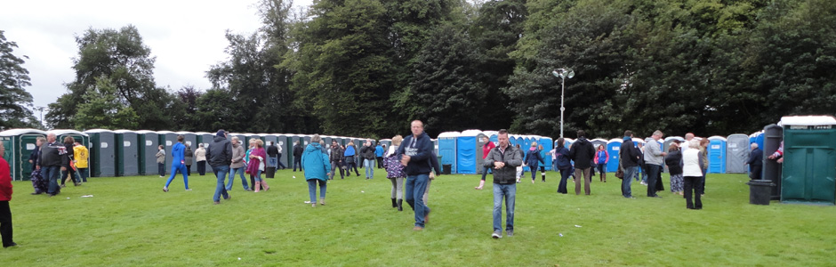 Due to recent events we can no longer supply portable toilets for event hire. We are now only able to offer long term hire of our plastic portable toilets. For more details please contact us for more information